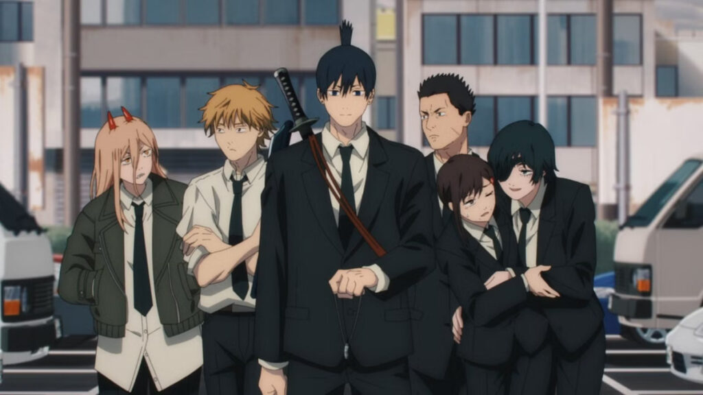 karakter anime chainsaw man